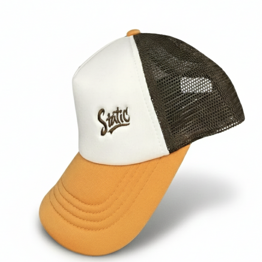 Static Rat Trucker – Orange/White