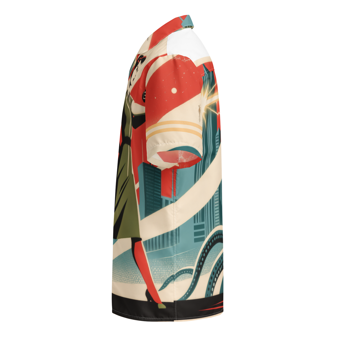 Red Orbit - Button Shirt