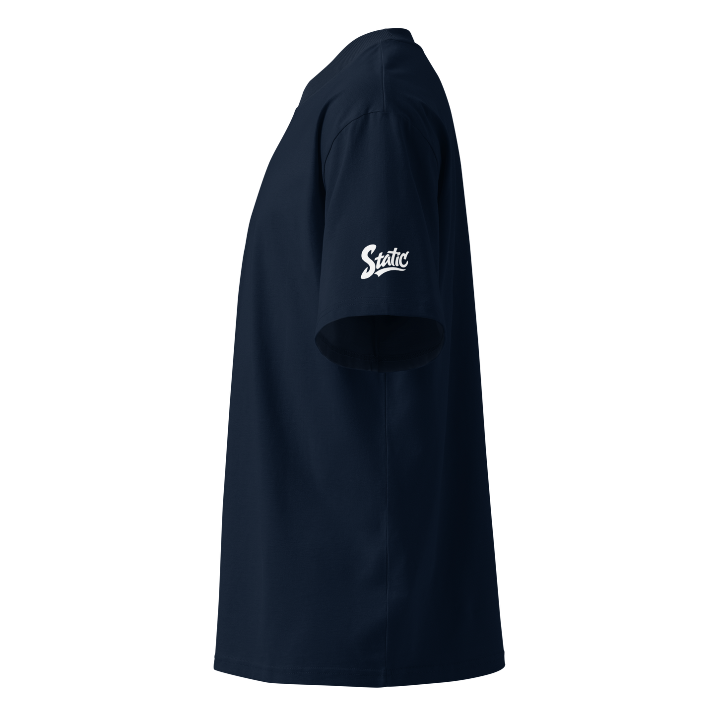 Static Rat Oversized Organic High Neck Tee