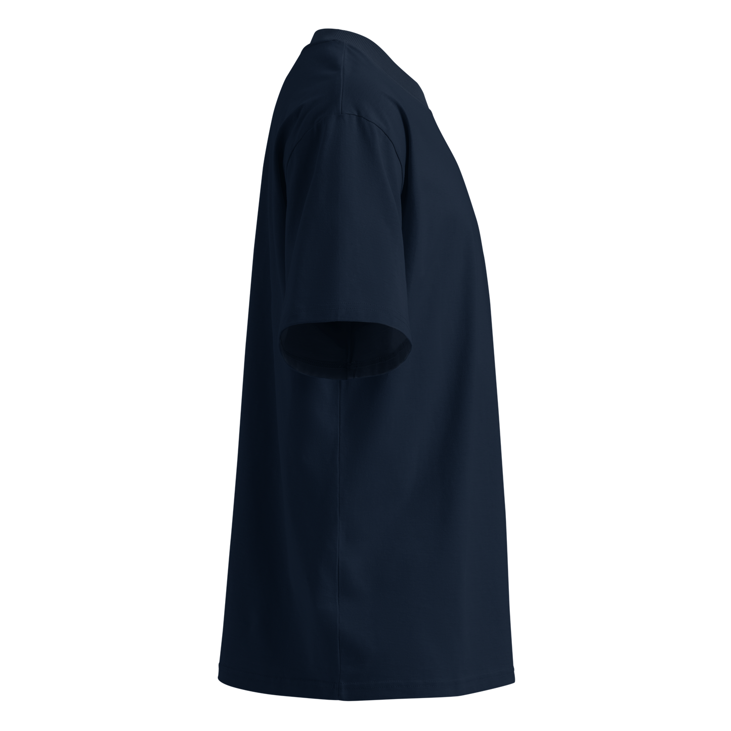 Static Rat Oversized Organic High Neck Tee